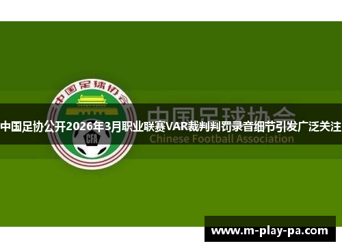 中国足协公开2026年3月职业联赛VAR裁判判罚录音细节引发广泛关注