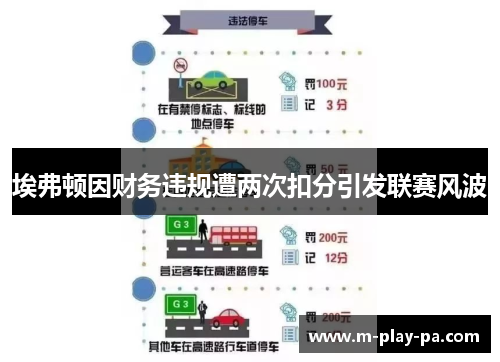 埃弗顿因财务违规遭两次扣分引发联赛风波